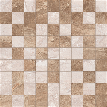 Декор POLARIS Mosaico коричневый/бежевый (Ceramica Classic)